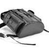 Alligator Skin Backpack Shoulder Bag Travel Bag-Bottom