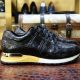 Alligator Skin Sneakers for Men