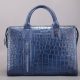 BRUCEGAO alligator briefcase Top luxury mens briefcase brand