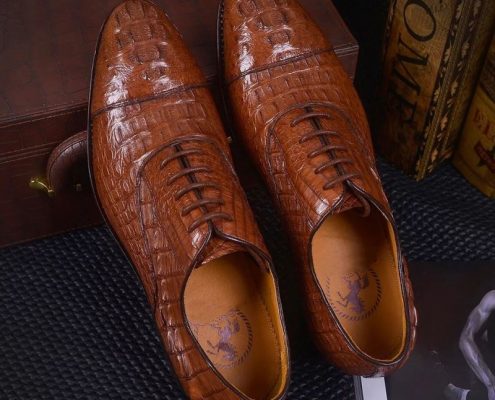 Caiman Crocodile Shoes