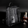 Crocodile Backpack School College Bookbag Laptop Computer Bag-Display