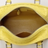 Ostrich Leather Satchel Ostrich Leather Handbag-Inside