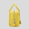 Ostrich Leather Satchel Ostrich Leather Handbag-Side