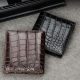 Top luxury men’s wallet brand-BRUCEGAO alligator wallets