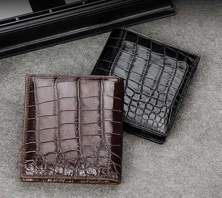 Top luxury men’s wallet brand-BRUCEGAO alligator wallets
