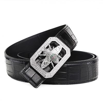 BATOORAP Men's High-end Crocodile Belt