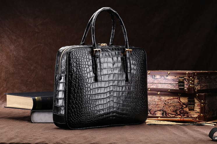 Alligator Skin Business Bag