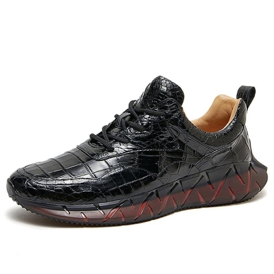 Alligator Leather Sneakers Casual Alligator Leather Shoes