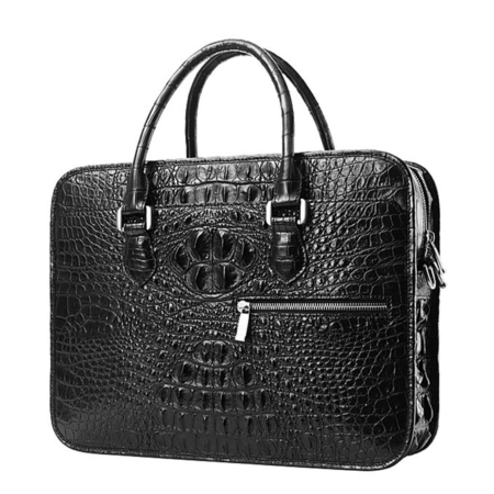 Crocodile Leather Briefcase Laptop Hand