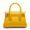 Crocodile Padlock Shoulder Handbag Tote Top Handle Handbag-Back