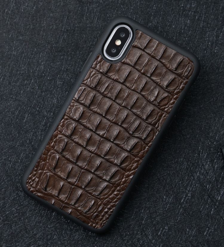 Vintage crocodile iPhone case