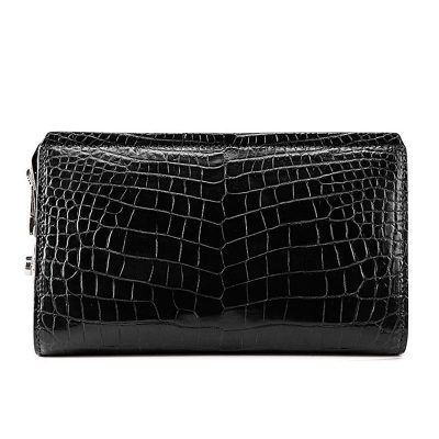 Alligator Leather Wallet Business Alligator Clutch