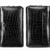 Alligator Leather Wallet Business Alligator Clutch With Lock-Details