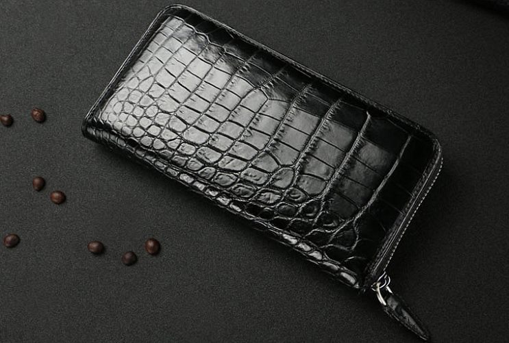 Alligator Wallet Larger Genuine Alligator Clutch Wallet