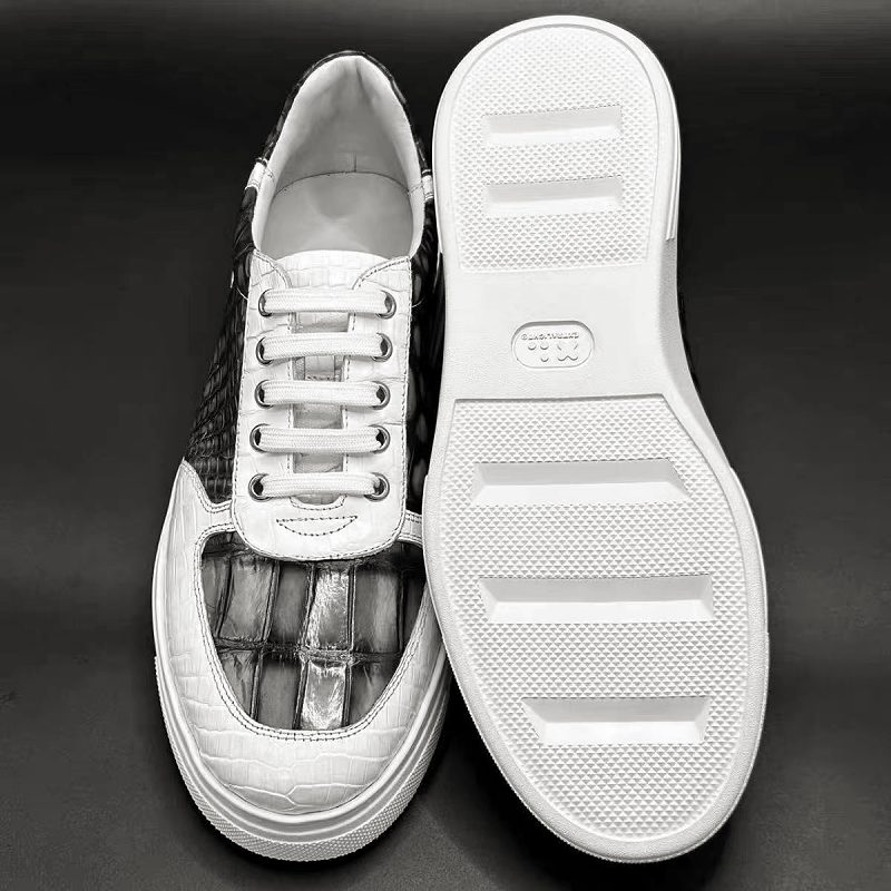 Casual Alligator Shoes Fashion Alligator Sneakers for Men - Image 5