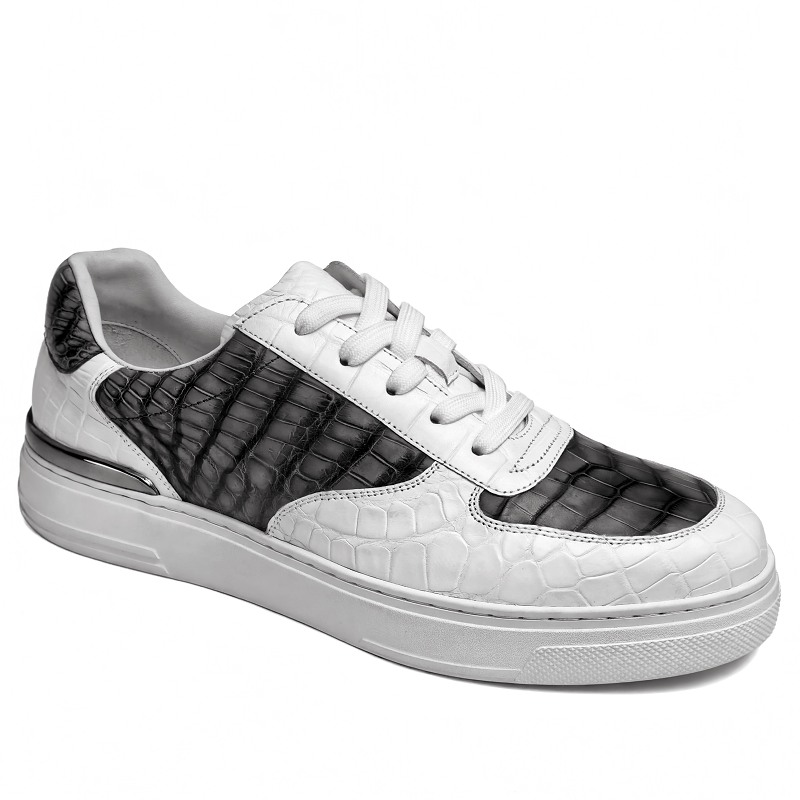 Casual Alligator Shoes Fashion Alligator Sneakers