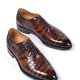 Leather Shoes for Men-Brown