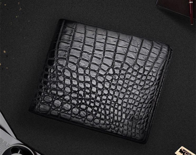 Top luxury men's wallet brand-BRUCEGAO alligator wallet