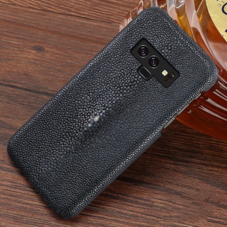 Stingray Leather Galaxy Note 9 Case-Gray