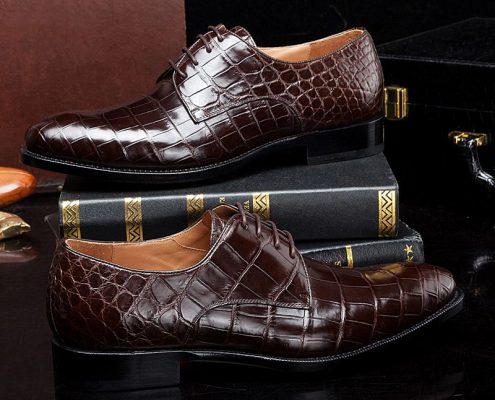 Winter 2018 Luxury Shoes Trends-Crocodile Shoes
