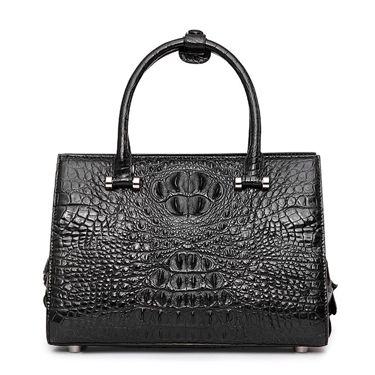 Genuine Leather Women Handbags Gradient Crocodile Pattern Lady Tote Bag  2023 Small Square Bag Top Handle Shoulder Crossbody Bags - Top-handle Bags  - AliExpress