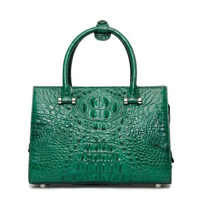 Womens Crocodile Leather Handbags Shoulder Bags Top Handle Tote Satchel ...