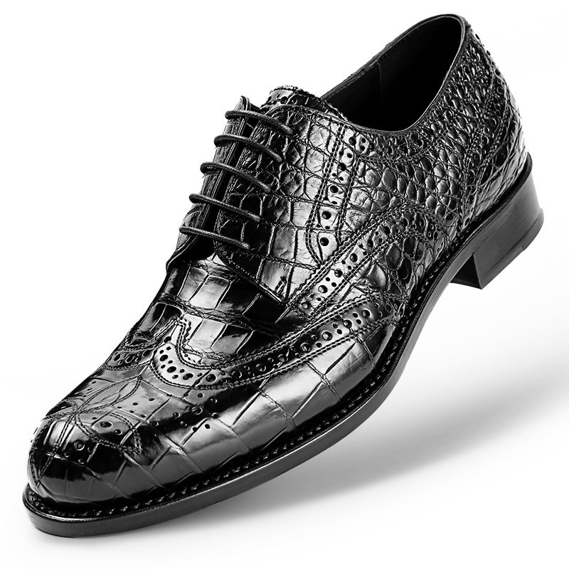 alligator shoes for men-2018 new