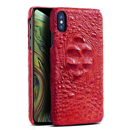 iPhone Xs Max, Xs, X Crocodile Head Skin Snap-on Case