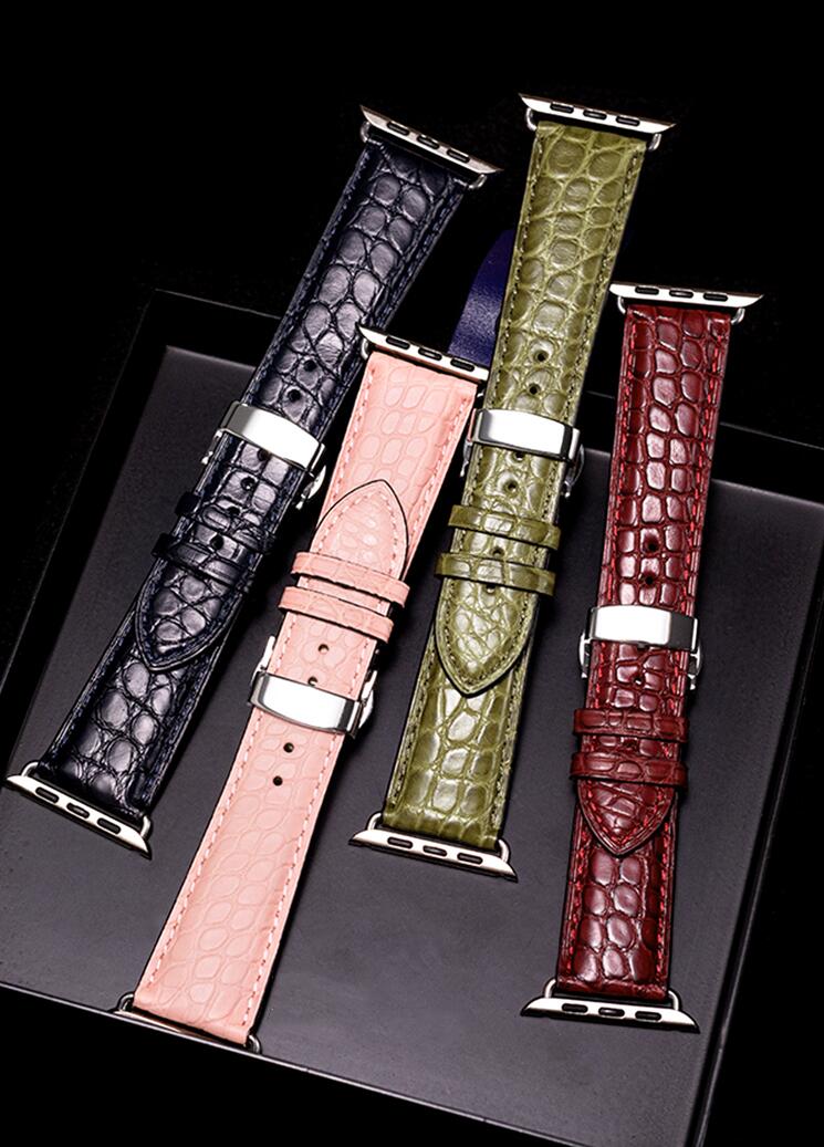 luxury Alligator Bands for Apple Watch