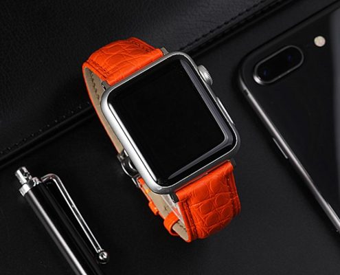 Apple watch series 4 Crocodile bands for women