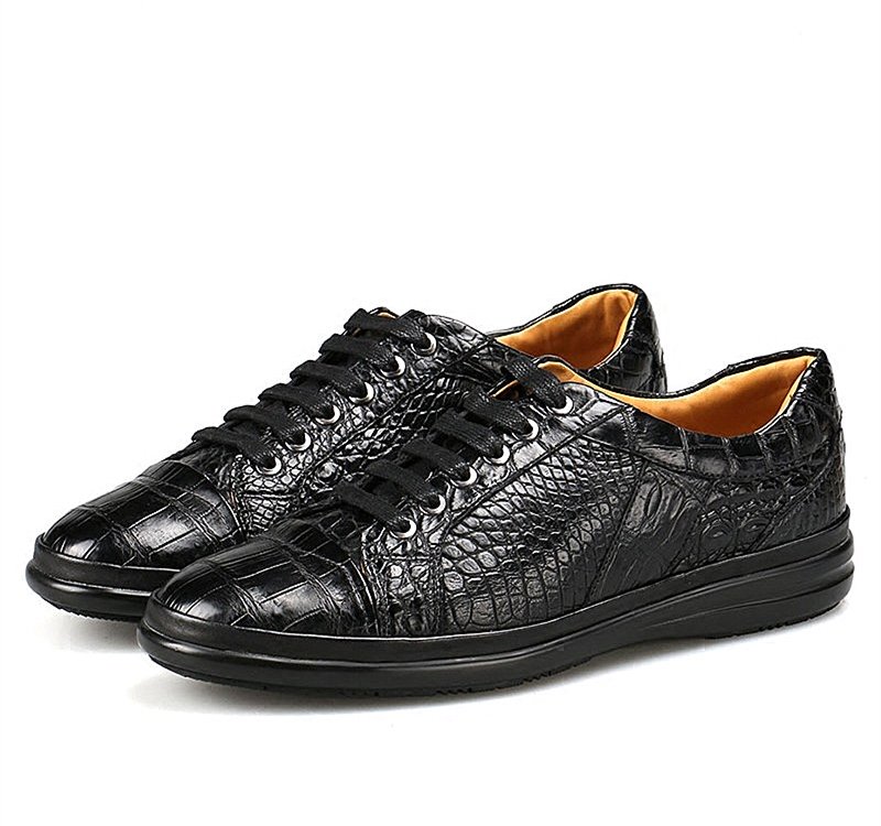 The Best Luxury Sneakers for Men | BRUCEGAO’s Alligator Sneakers