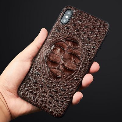 Crocodile and Alligator iPhone XS Max, XS Cases, iPhone XS Max, XS Crocodile and Alligator Leather Cases for Men