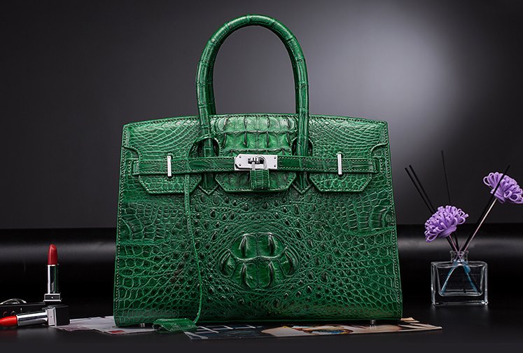 Luxury birthday gifts for her-crocodile handbag