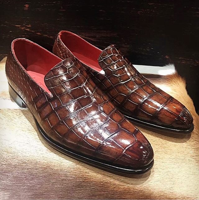 expensive alligator shoes