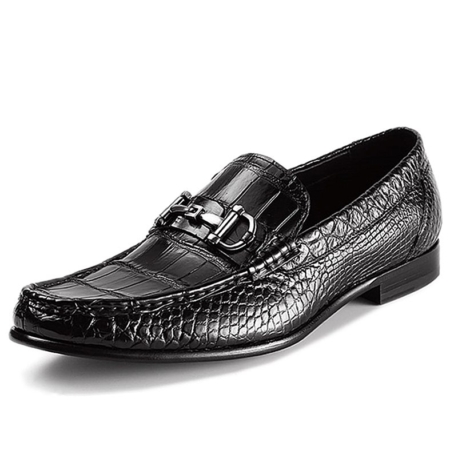 Mens Alligator Slip-On Loafer