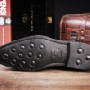 Men’s Handcrafted Genuine Alligator Leather Boots-Sole