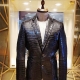 BRUCEGAO's alligator skin jacket