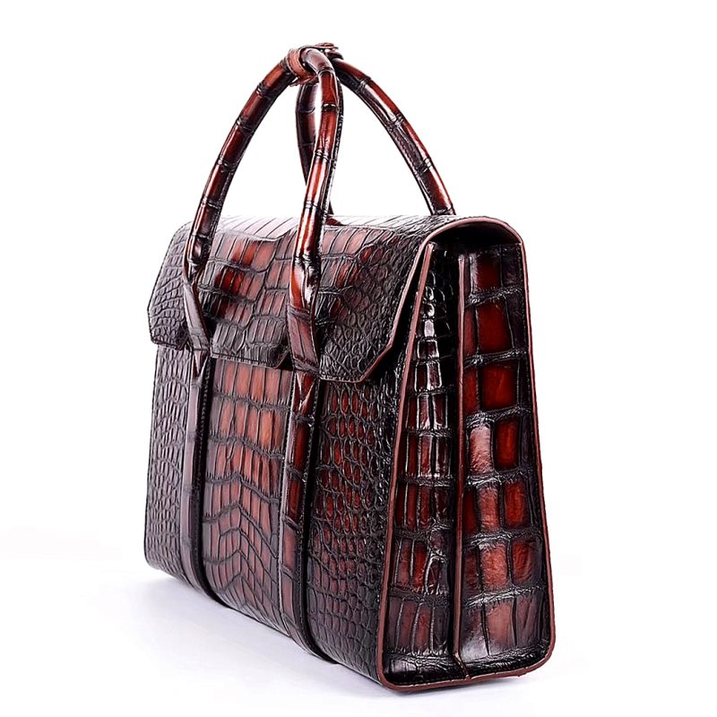 Large Unisex Alligator Leather Padlock Bag  Mens bags fashion, Luxury bag  men, Hermes men