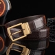 Mens alligator belts