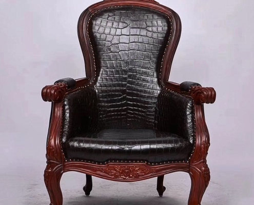 Alligator Leather Chairs