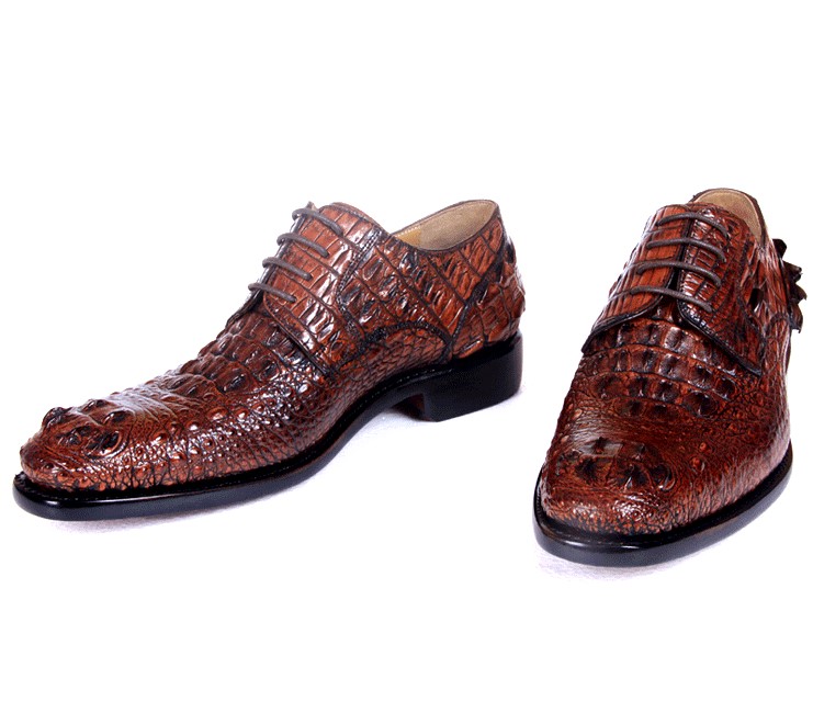 Exotic Leather Shoes-Crocodile Shoes