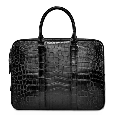 Alligator Leather Briefcase Laptop Bag Shoulder Business Bag