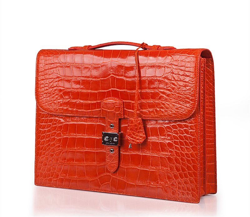 Alligator Work Bag-Red