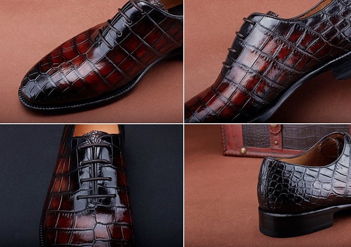 Formal Alligator Business Dress Shoes for Men
