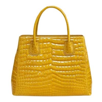 Feyithriftstore - Authentic Dissona Crocodile leather bag.