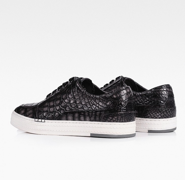 Suede & Alligator Wingtip Sneaker US Men's 12 main image 1