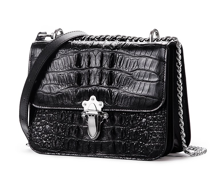 MELOLILA Flap Crossbody Bags for Women Trendy Purses for Women 2023 Crocodile Purses for Women Small Crossbody Purse