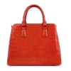 Alligator Handbags Alligator Crossbody Shoulder Bags-Red