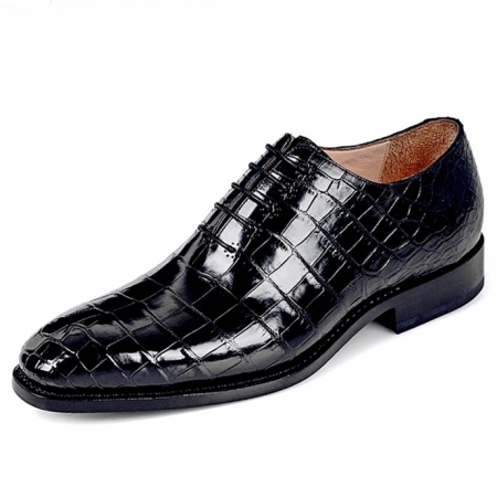 Alligator Leather Men's Classic Wholecut Oxford Shoes