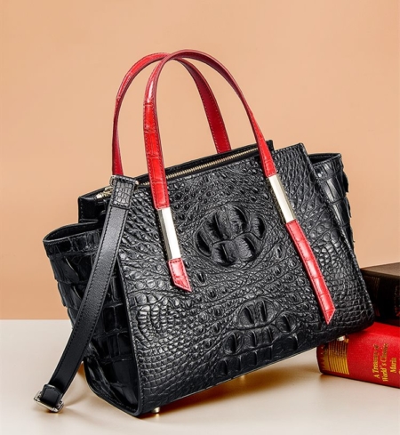 Casual Ladies Crocodile Tote Bag Shoulder Bag